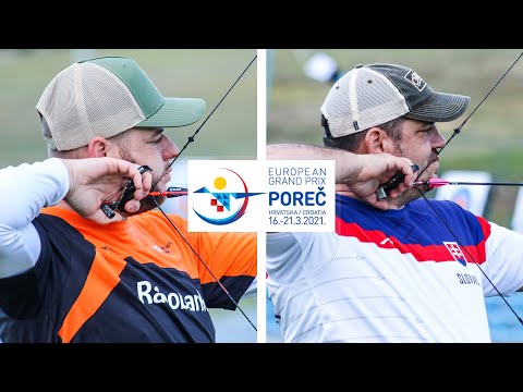 Mike Schloesser v Jozef Bosansky – compound men's gold | Porec 2021 European Grand Prix