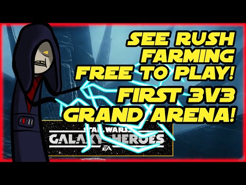 First 3v3 Grand Arena!  The SithHole Account - SEE F2P RUSH!