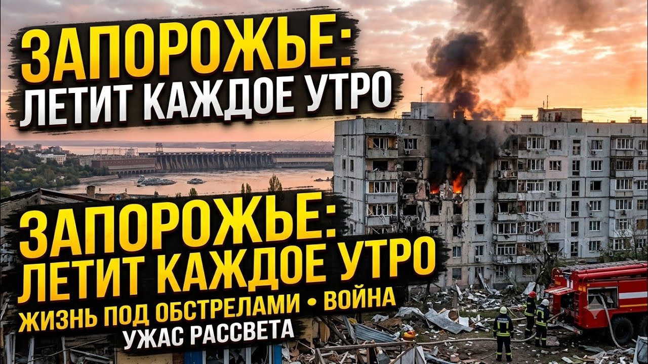 Запорожье СИЛНЫЕ ВЗРЫВЫ!!! УДАРЫ ПО ГОРОДУ!!! 25.06.2026