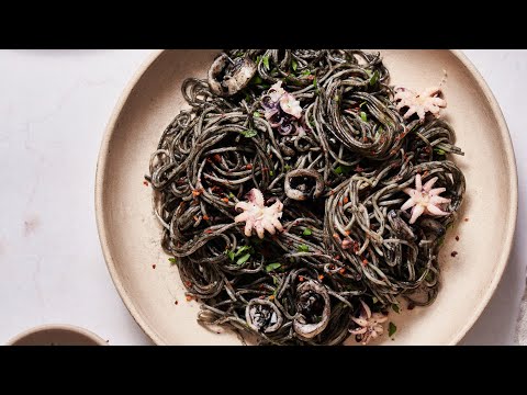 Pasta al Nero di Seppia (Cuttlefish Ink) Recipe