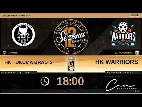 2022 11 12 HK Tukuma Brāļi 2 - HK Warriors