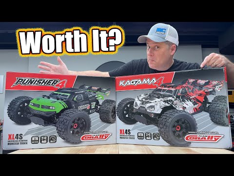 4S Brushless Bashers Under $500 - Team Corally Kagama & Punisher 4 In The Lead?!