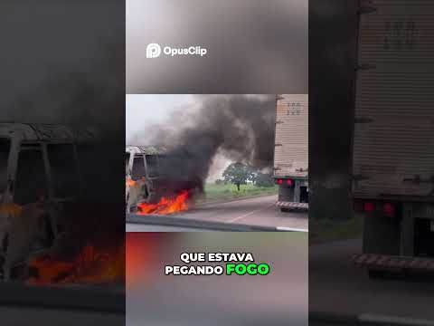 Incêndio Chocante  Van em Chamas em Pugmil, Tocantins!