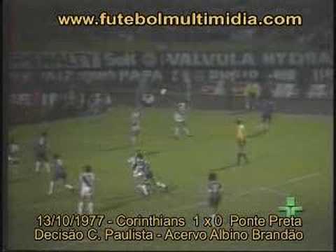1977, Corinthians 1x0 Ponte Preta, Basílio