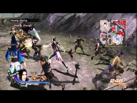 Wei Story Mode Stage 3-6 (1) Battle of Mt. Dingjun - Part 2 Dynasty Warriors 7 HD