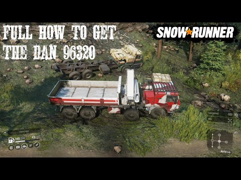 Full How To Get The Dan 96320 In Quarry Taymyr Russia Snowrunner Guide Tutorial Walk Through