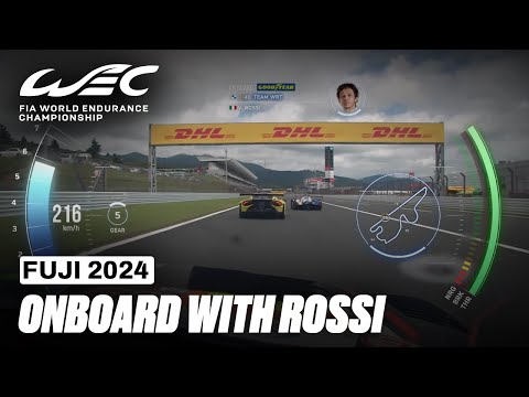 First Lap For Valentino Rossi At Fuji 🇯🇵 I 2024 6 Hours of Fuji I FIA WEC