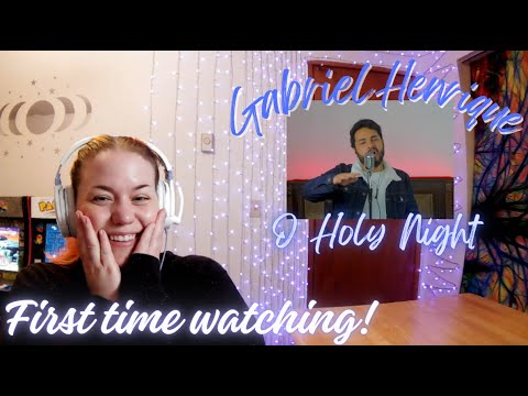 *Opera singer's first time watching!* - Gabriel Henrique - O Holy Night - Gooble Reacts!