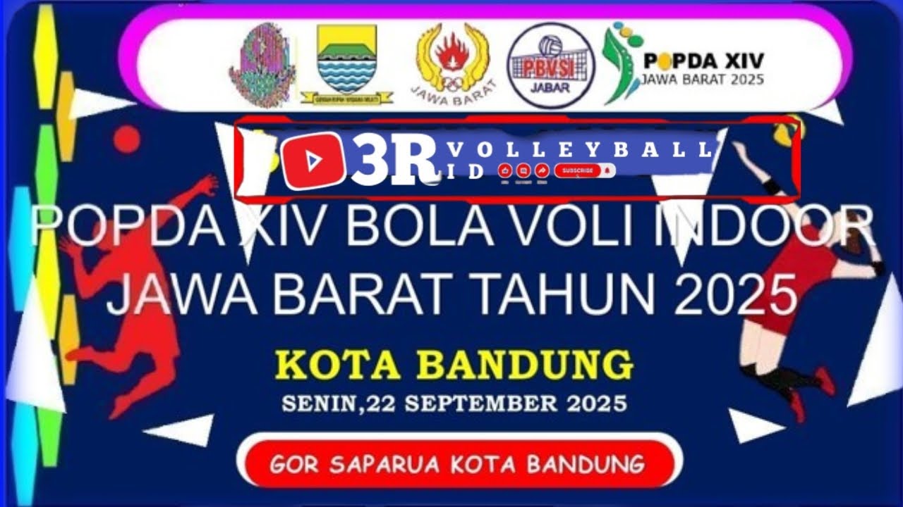 Kab.BANDUNG 🆚 Kot.BEKASI || POPDA XIV JABAR VOLLY BALL PA/PI 2025