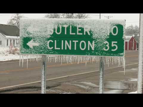 01-03-2021 Adrian, MO - Snow & Ice Breaks Trees and Powerlines