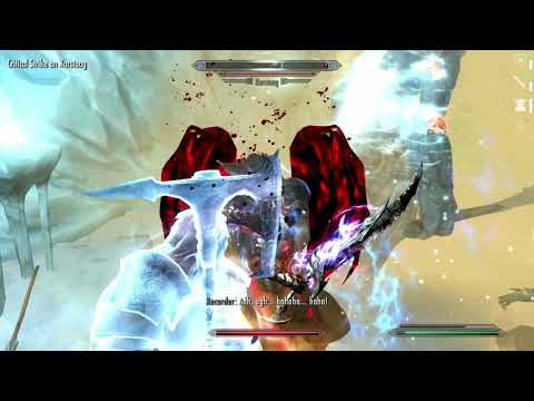 The Elder Scrolls V: Skyrim Special Edition FIGHT KARSTAAG Legendary Difficulty