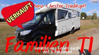Hymer BMCT 600 Teilintegriert Mercedes Sprinter Wohnmonil