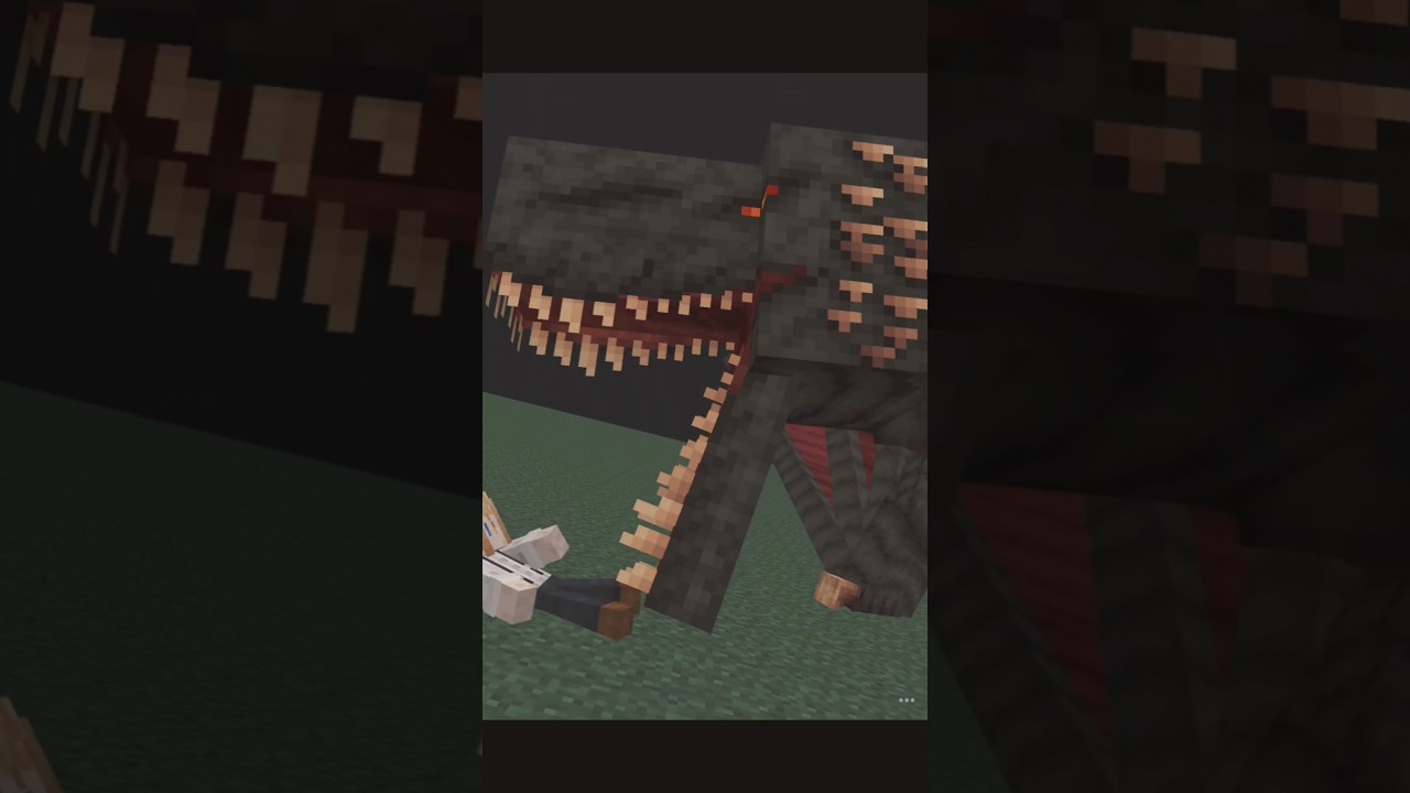 TerraNova Fire Dragon Teaser - animation test. #TerraNova #Minecraft #Blockbench