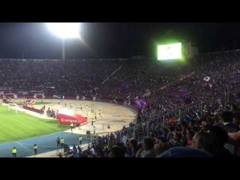 "Los de Abajo "ahora esta pasión, se volvió incontrolable"  vs San Luis 02/2018" Barra: Los de Abajo • Club: Universidad de Chile - La U