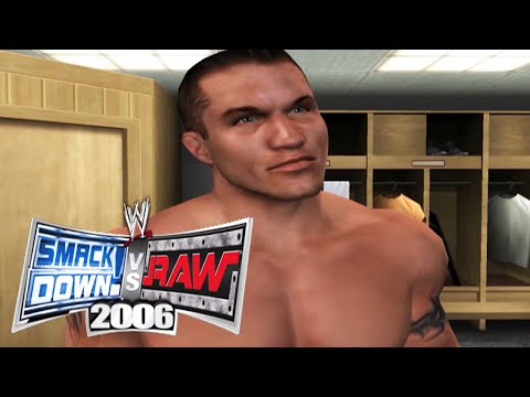 WWE Smackdown Vs Raw 2006 Raw Season Mode Walkthrough Part 1 Full Game - No Commentary (PS2)