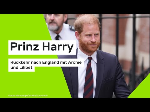 Prince Harry plans return to England with Archie and Lilibet