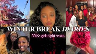 Winter Break Diaries: NYE, Friends & a Much-Needed Reset #medschool #premed #weekinmylife #vlog