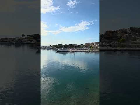 Nea Marmara Greece 🇬🇷 | Walk Through the Center & Boat Marina | 25°C October Vibes