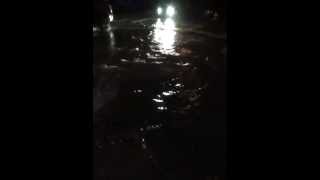 Downer Ave FLOODED. Utica, NY 07/07/2013