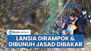 Motif Pembunuhan Sadis Lansia Pensiunan Guru di Palembang yang Jasadnya Dibakar & Dibuang di Kebun