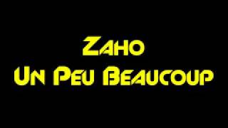 Zaho Un Peu Beaucoup Lyrics