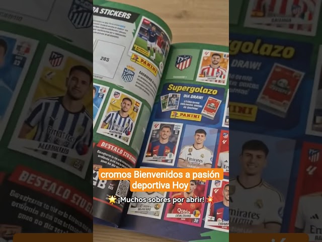 Vídeo relacionado con Panini Pack de Lanzamiento La Liga 2025-2026, Álbum LaLiga EA Sports con 5 Sobres (40 cromos), Revista Jugón, Colección Oficial de Cromos, Cartas Coleccionables para niños, Regalo