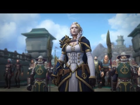 WoW BFA: ALL Jaina Proudmoore Cinematics in Battle for Azeroth (Nightmare, Kul Tiras, Visions)