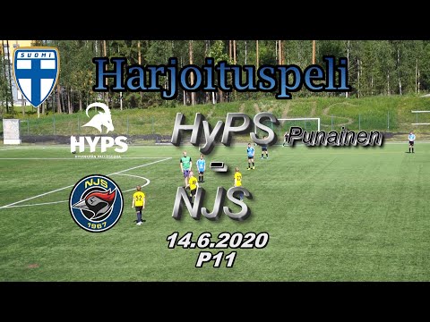 Harjoituspeli P11 HyPS Punainen - NJS 14.6.2020