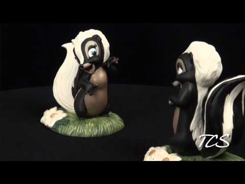 Bambi Flower And Miss Skunk Walking On Air And Knocked For A