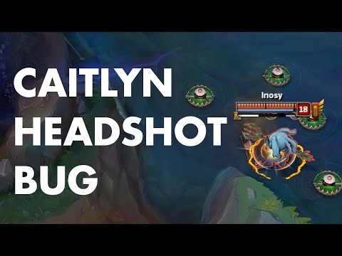 Caitlyn Global Headshot Bug (Fixed)