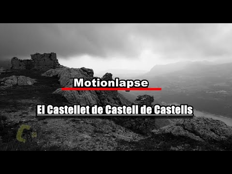Motionlapse. El Castellet de Castell de Castells