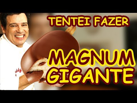 I TRIED TO MAKE A GIANT MAGNUM ICE CREAM