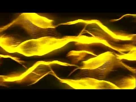 Club Visuals 044 - Yellow Waves Background Video HD