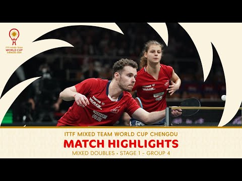 Lutz/Dorr vs Karlsson/Kallberg | FRA vs SWE XD | Stage 1 | #ITTFWorldCup 2024