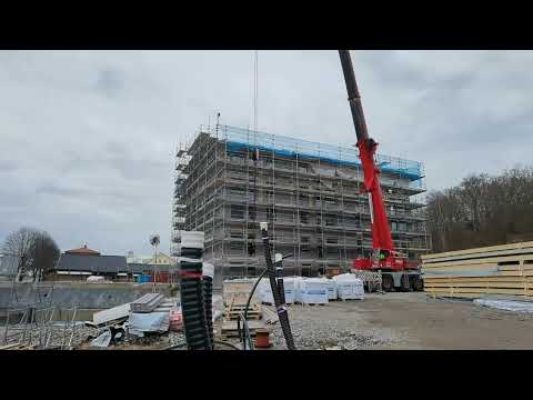 ACASAS BYGGE vid gamla Espegården - Volontärbacken Ronneby - 2022-02-24- Huawei P40 Pro - BLEKINGE