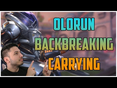 OLORUN BACKBREAKING CARRYING - RANKED SMITE S10