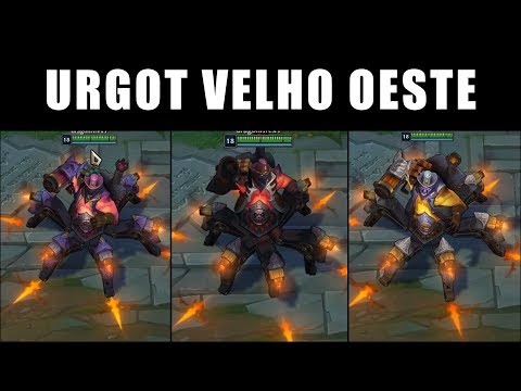 Urgot Velho Oeste - Croma Skin