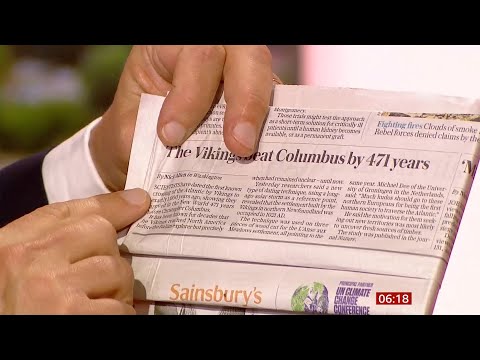 Vikings settled in North America in 1021 AD, study says (USA/Global) - BBC News - 21st October 2021