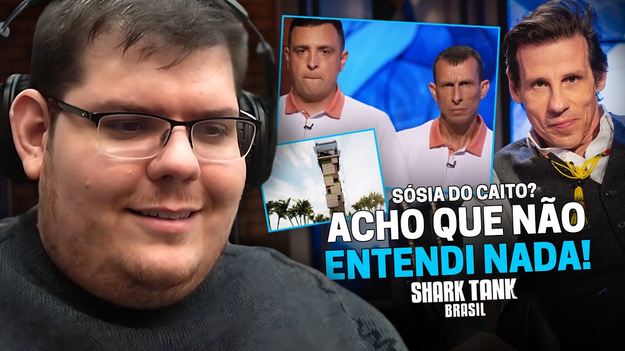 CASIMIRO REAGE: É UM PARQUE? PRÉDIO VERTICAL? - SHARK TANK BRASIL (9ª TEMP) | Cortes do Casimito