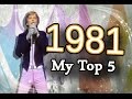Melodifestivalen 1981 My Top 5 HD W Subbed Commentary