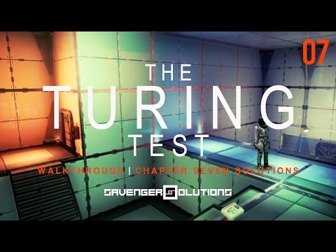 THE TURING TEST | Complete Chapter Seven Walkthrough - All Puzzles | PS4