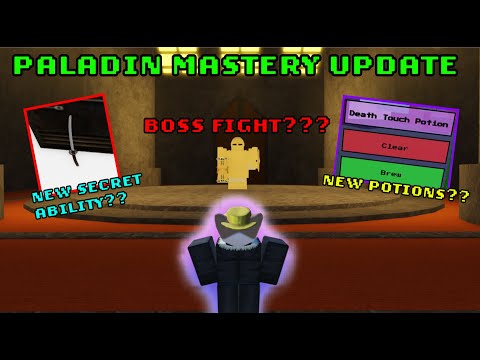 PALADIN MASTERY + NEW SECRET ABILITY AND ALCHEMIST POTIONS???? | Ability Wars