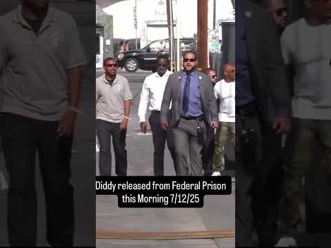 #Diddy #Released from federal prison this morning #diddyreleased #justinbeckmusic