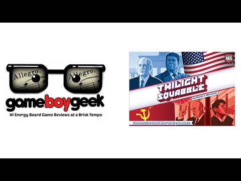 The Game Boy Geek's Allegro (2-min) Review of Twilight Squabble