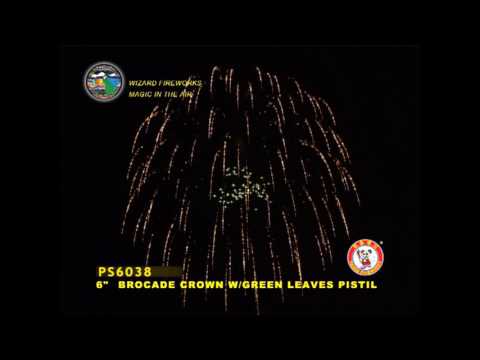 SS150BC02 - 6 INCH SHELL - WIZARD FIREWORKS - PS6038