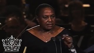Miriam Makeba receiving the Polar Music Prize