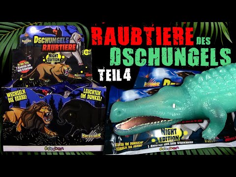 Sbabam ® KreatureX - Raubtiere des Dschungels - Teil 4 !!! Night Edition !!! Unboxing & Finale