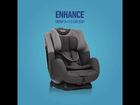 Graco Enhance Black Grey Bērnu Autokrēsls 0-25 kg
