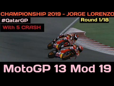 MotoGP 2019 MOD | Jorge Lorenzo | Championship | QatarGP | PC GAMEPLAY