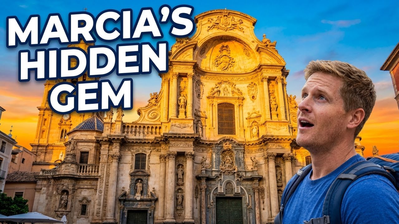 Immersive street-level walking tour through Murcia Cathedral, Spain, showcasing authentic urban landscapes, local architecture, and the vibrant atmosphere of the city's neighborhoods